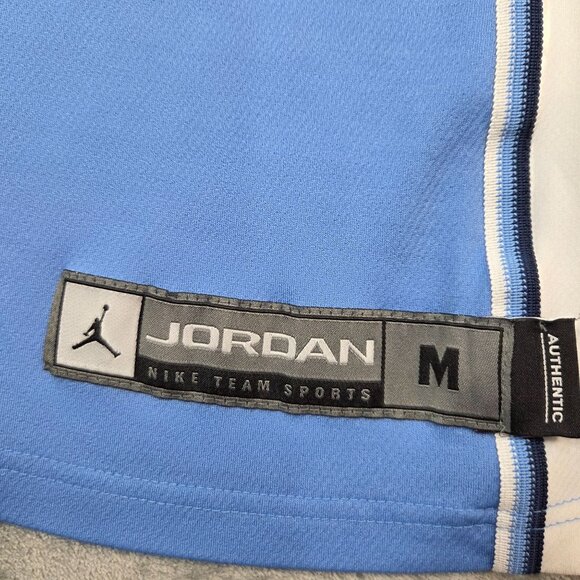 North Carolina Tar Heels Basketball Jersey Mens M Argyle Nike Air Jordan Jumpman - Picture 3 of 8